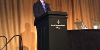 Gary Rabine Receives the Supply and Value Chain Center Leadership Award from Loyola’s Quinlan School of Business