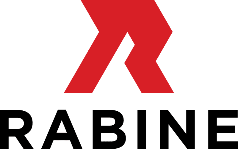 Rabine Stacked Red R Rich Black Rabine Rabine Stacked Red R Rich Black Rabine